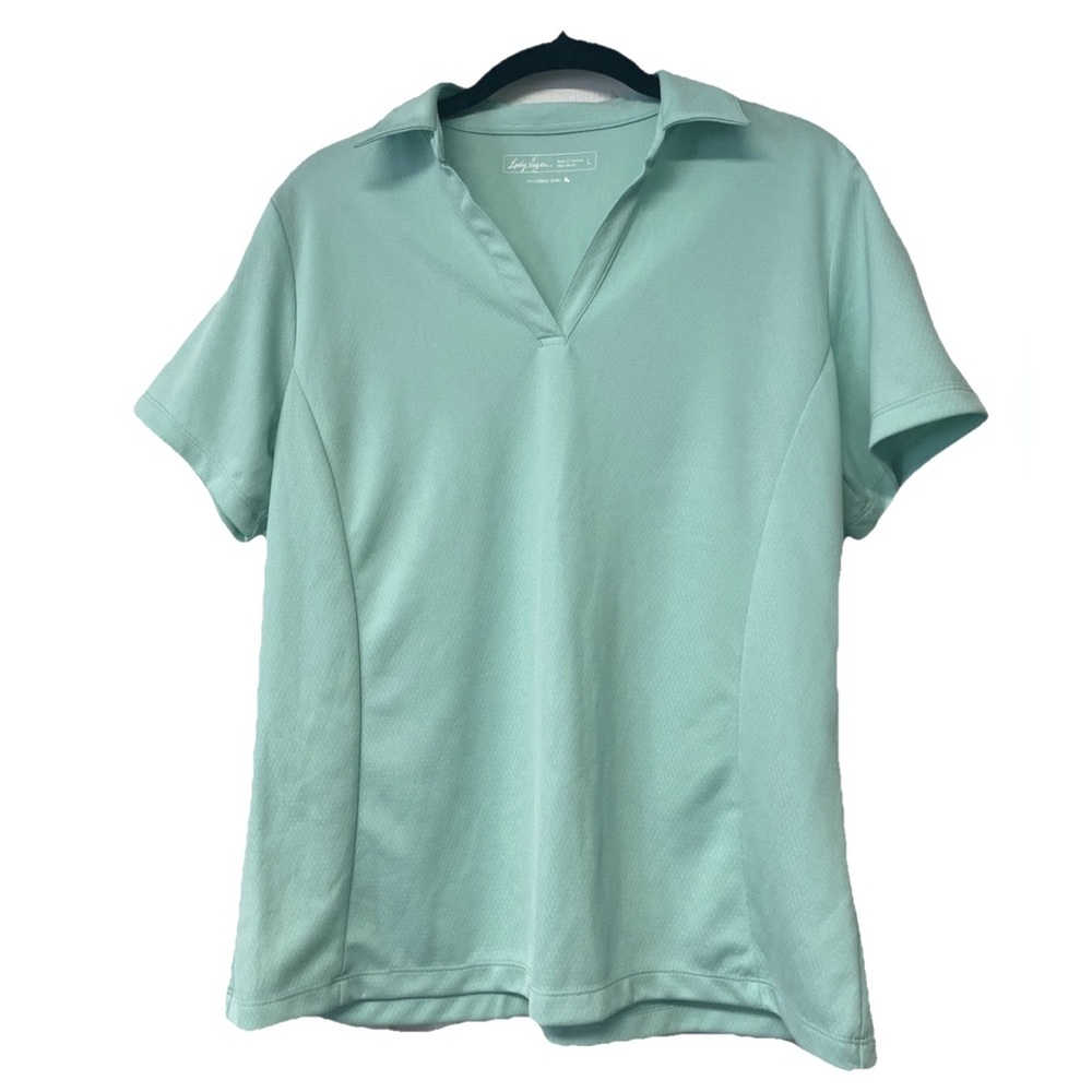 Lady Hagen Light Green Polo Shirt
